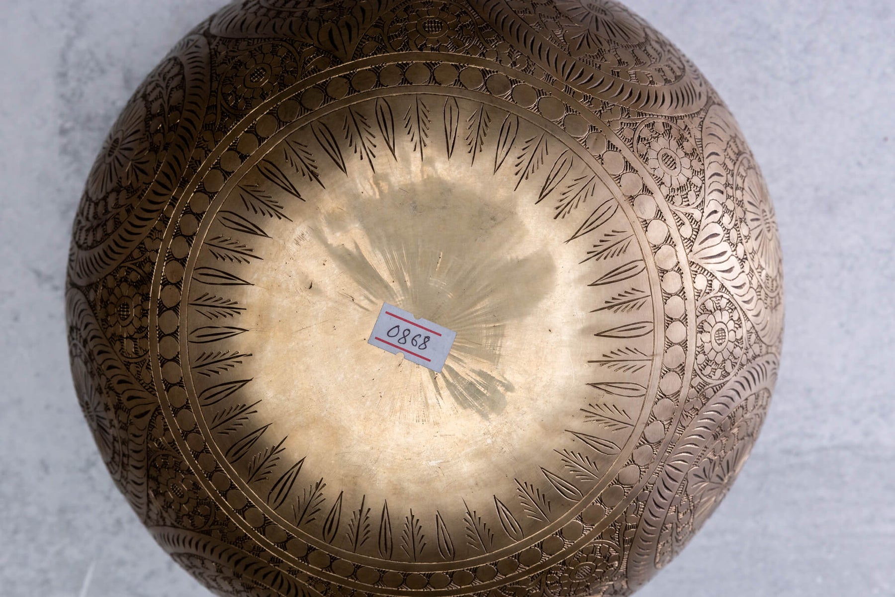 9' D Tone 3rd Octave Bronze 0868