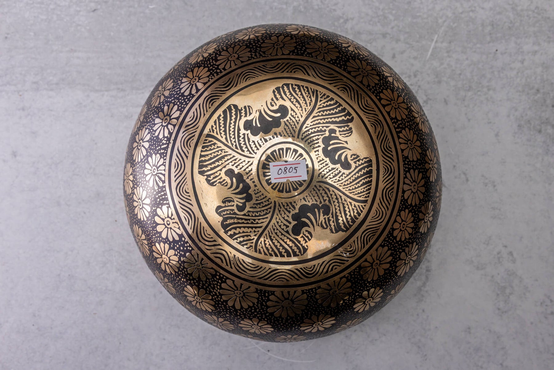 9' D Tone 3rd Octave Bronze 0805