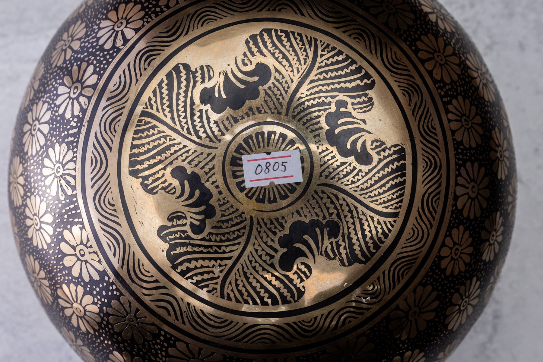 9' D Tone 3rd Octave Bronze 0805