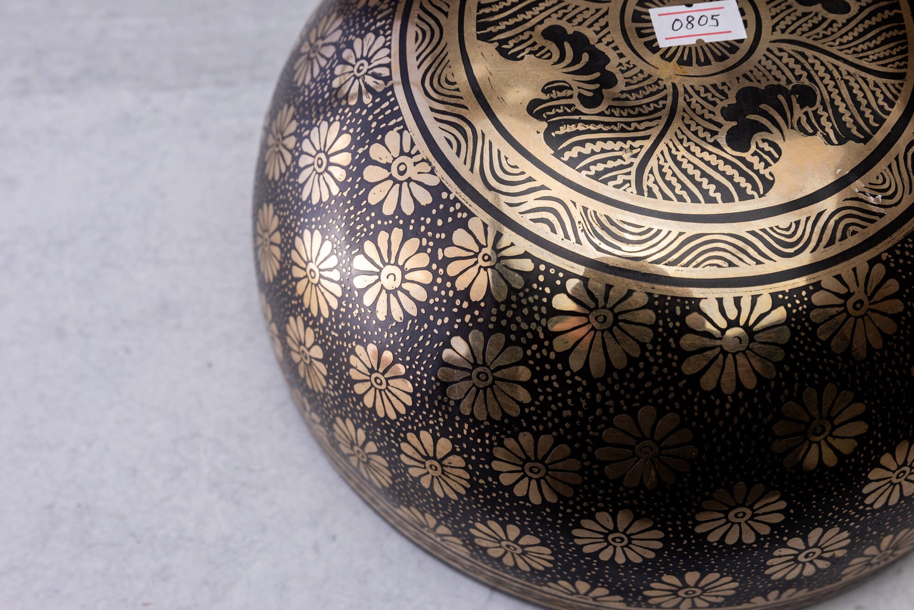 9' D Tone 3rd Octave Bronze 0805