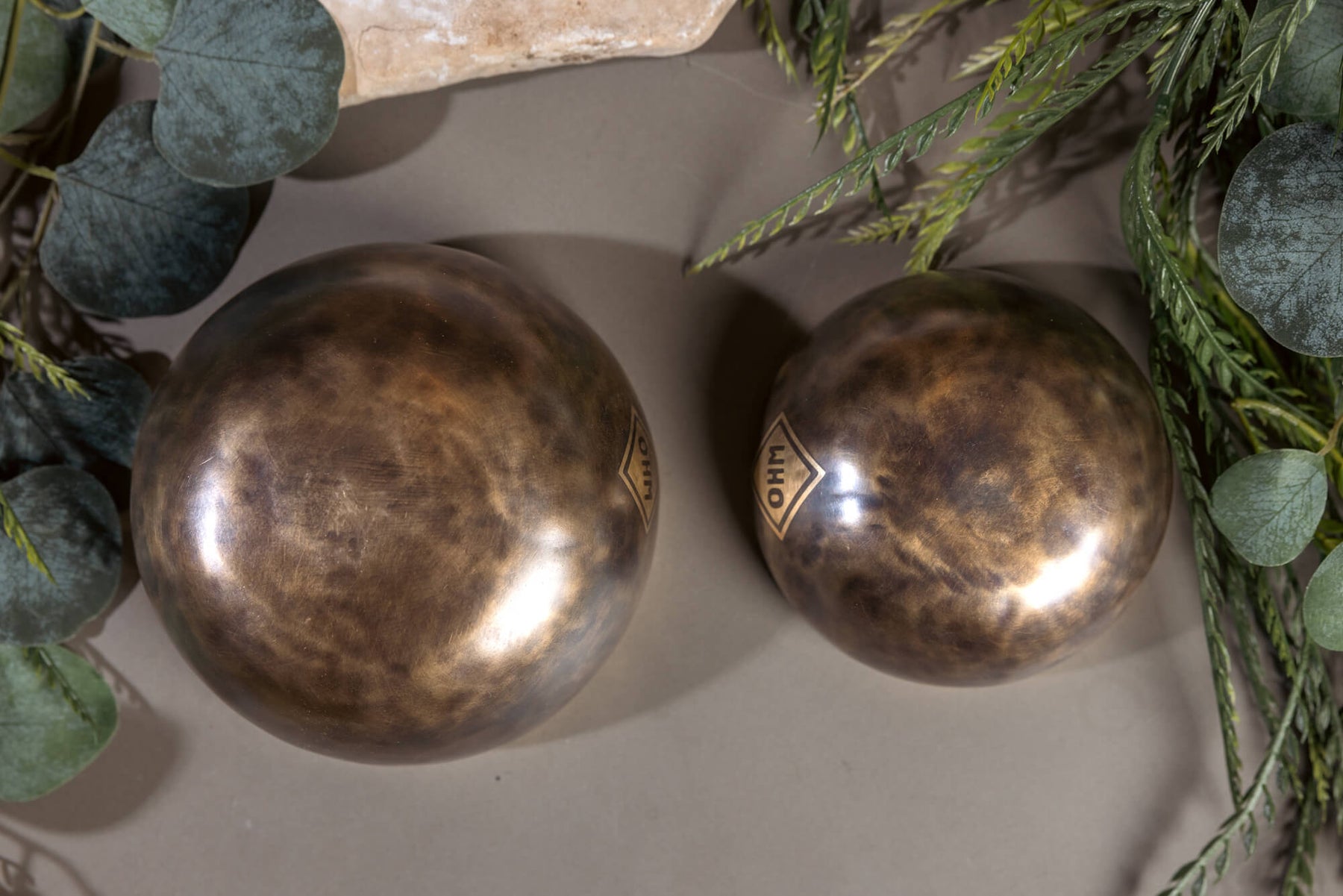 4th Octave E4 B4 Perfect Fifth Legacy Collection Bronze Makers Mark Singing Bowls