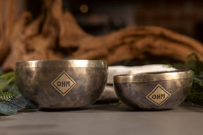 4th Octave E4 B4 Perfect Fifth Legacy Collection Bronze Makers Mark Singing Bowls