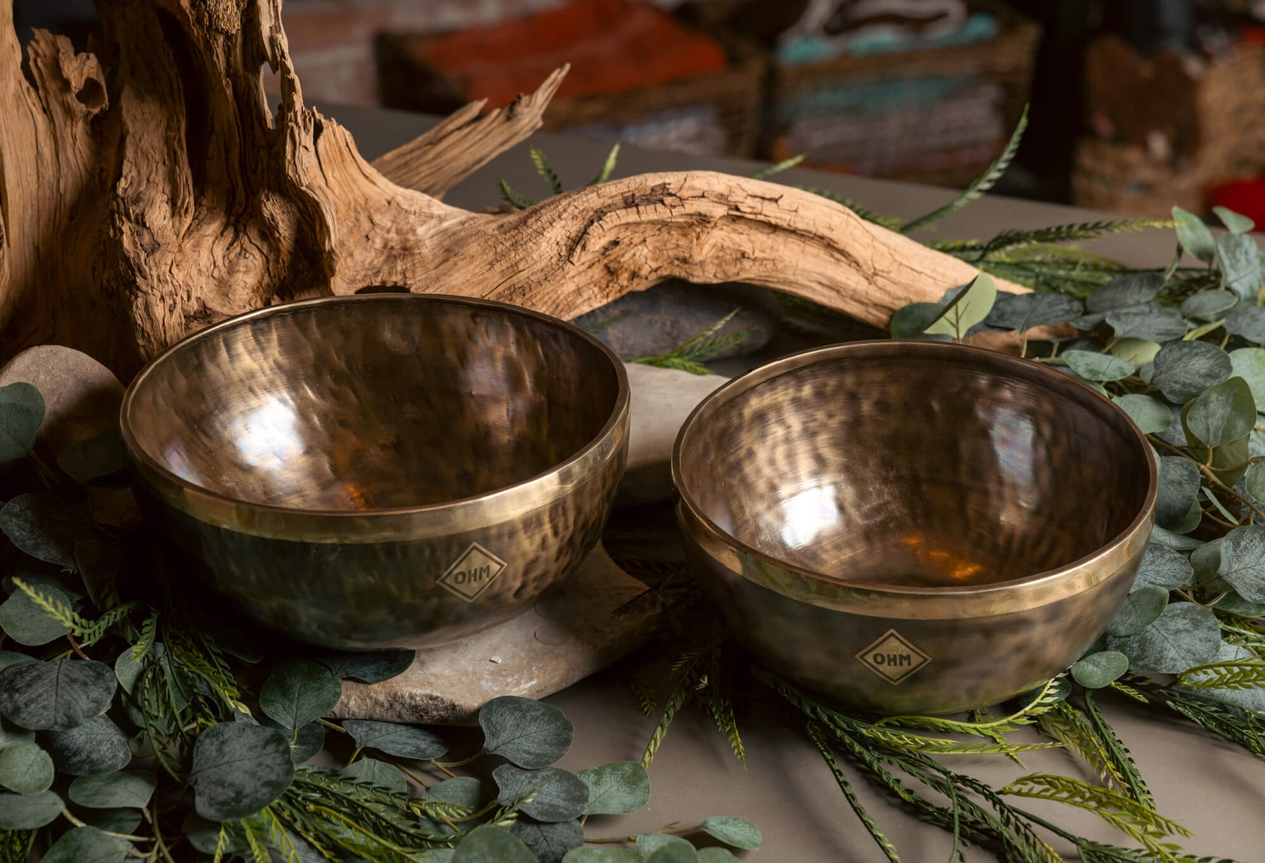 4th Octave E4 B4 Perfect Fifth Legacy Collection Bronze Makers Mark Singing Bowls