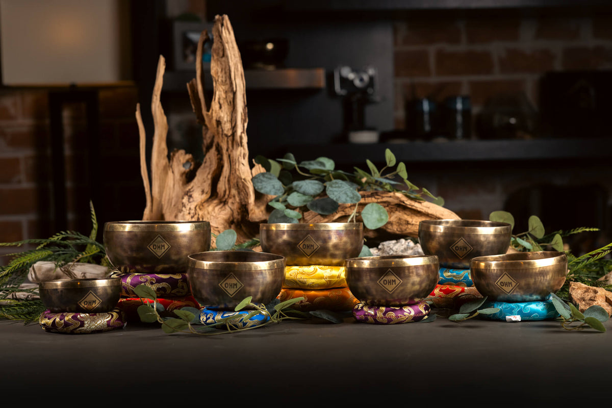 3rd Octave C Major Scale Legacy Collection Bronze Makers Mark Singing Bowls