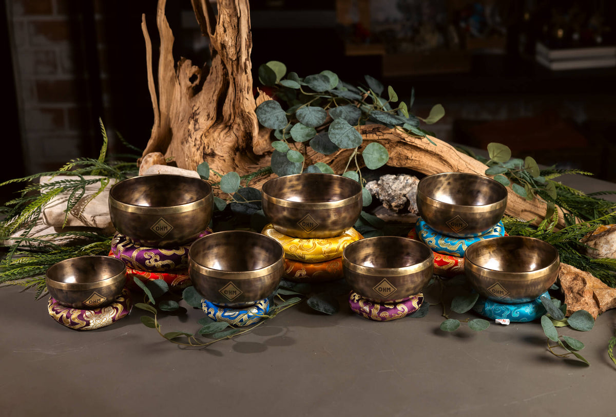 3rd Octave C Major Scale Legacy Collection Bronze Makers Mark Singing Bowls