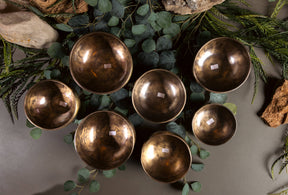 3rd Octave C Major Scale Legacy Collection Bronze Makers Mark Singing Bowls