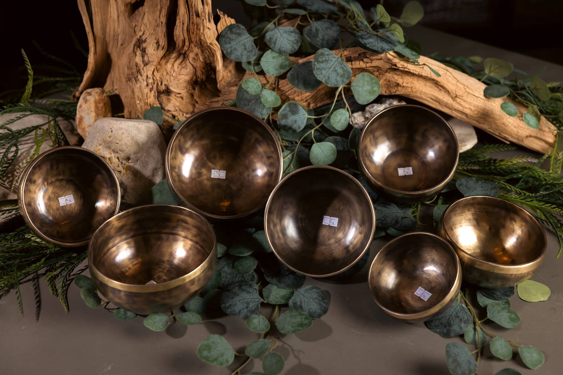 3rd Octave C Major Scale Legacy Collection Bronze Makers Mark Singing Bowls