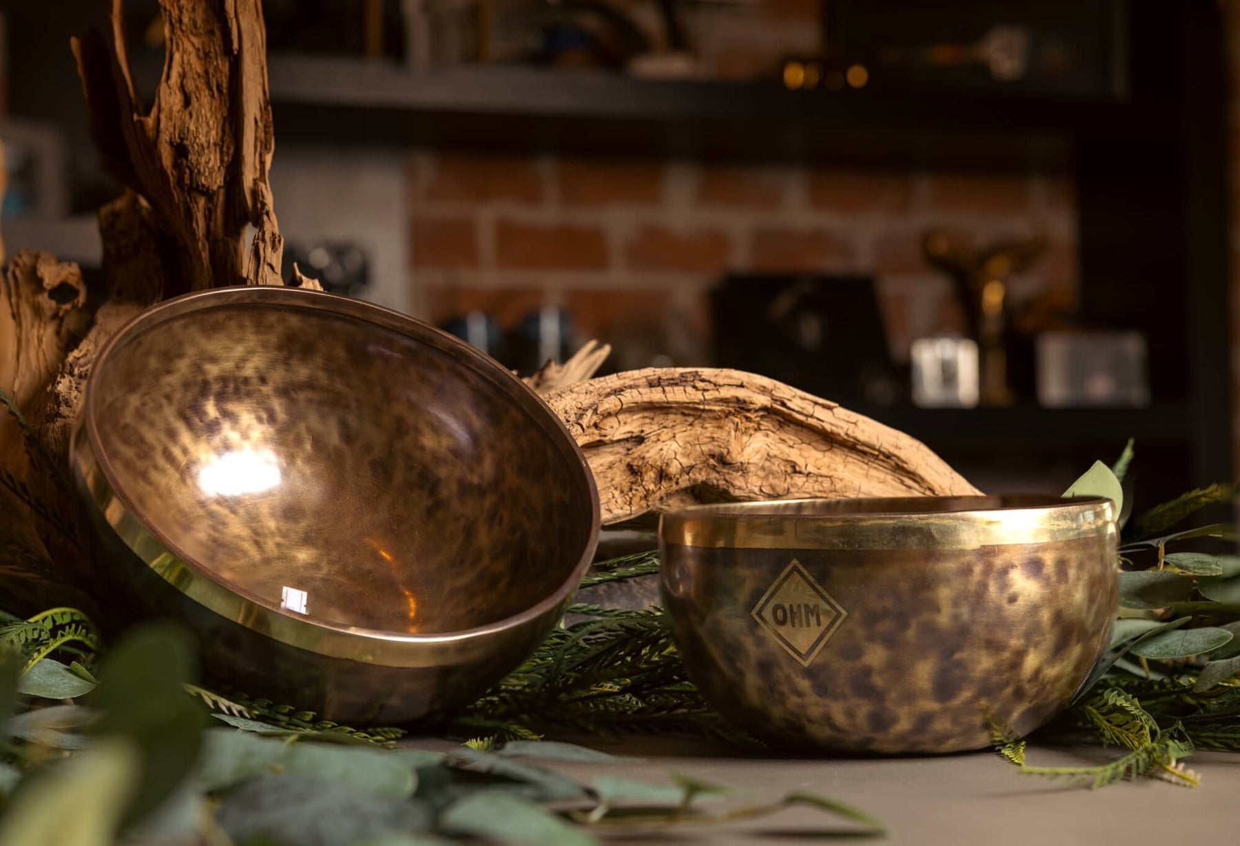 2nd Octave Perfect Fifth | C2 G2 | Perfect Fifth 2 Bowl Set | Legacy Collection Bronze Makers Mark Singing Bowls