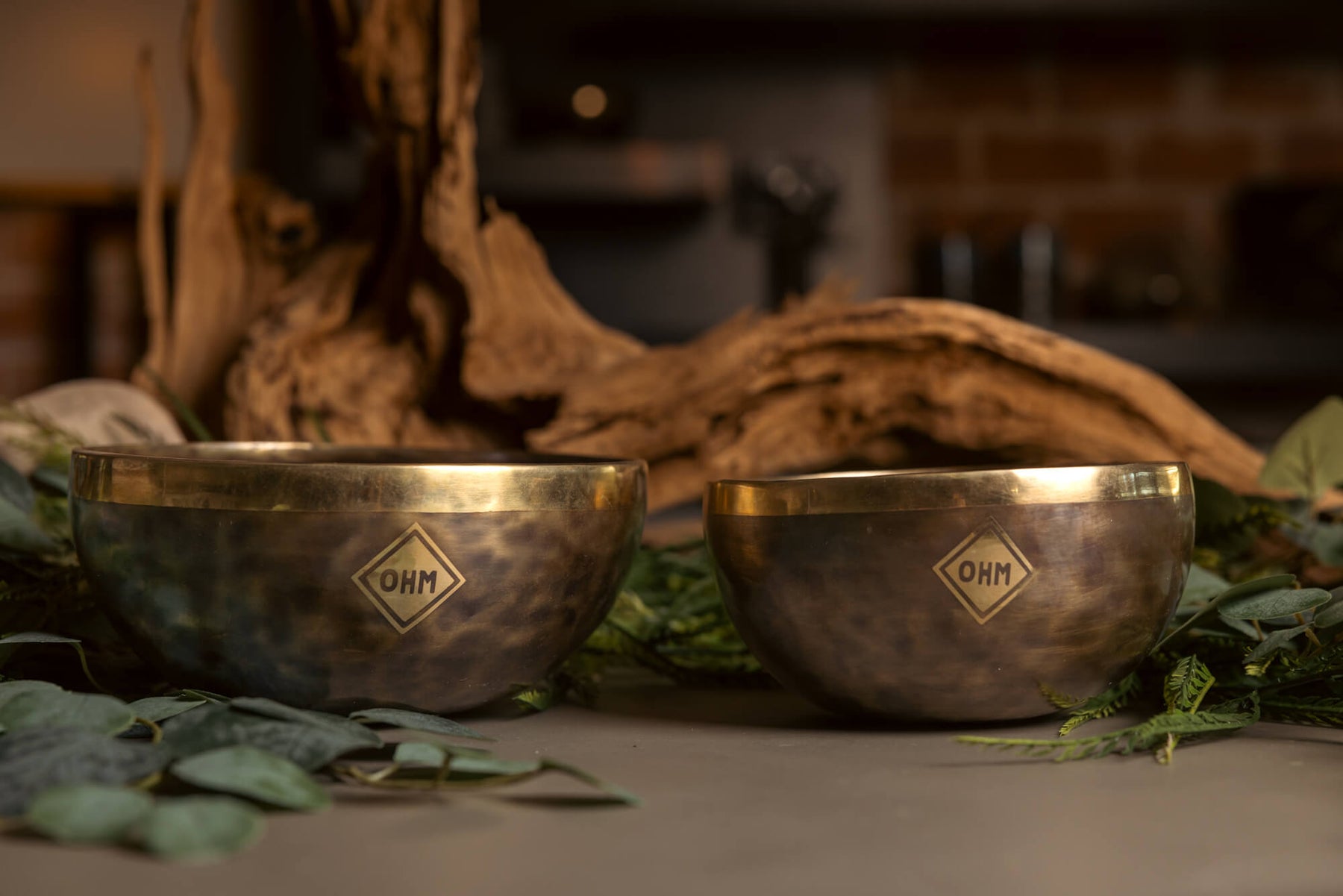 2nd Octave Perfect Fifth | C2 G2 | Perfect Fifth 2 Bowl Set | Legacy Collection Bronze Makers Mark Singing Bowls