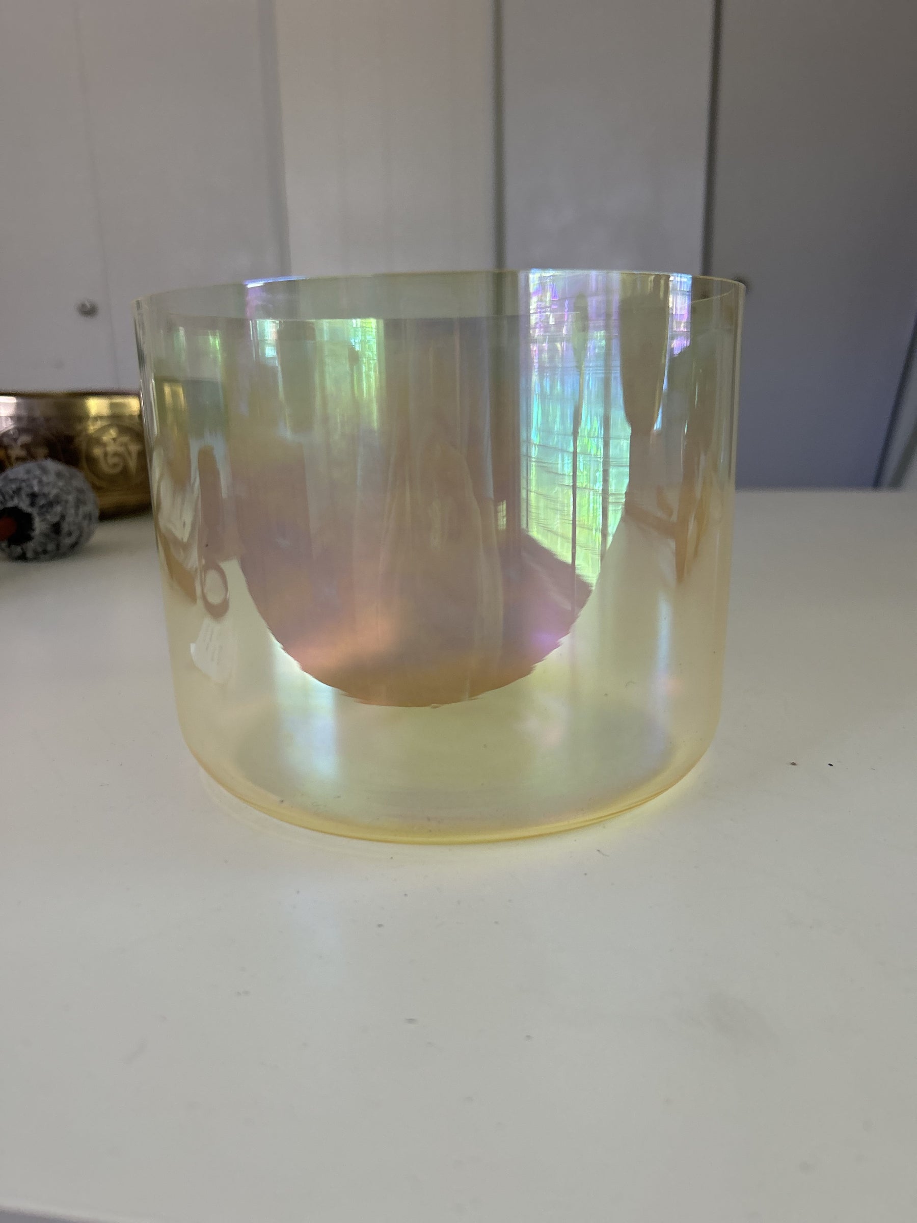 CUSTOM-0002 6.25 inch crystal E4 one of one singing bowl