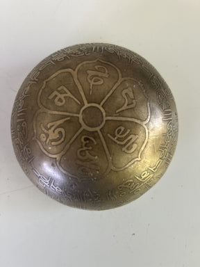 4 Inch Bronze E5 One Of A Kind Singing Bowl CUSTOM-0009