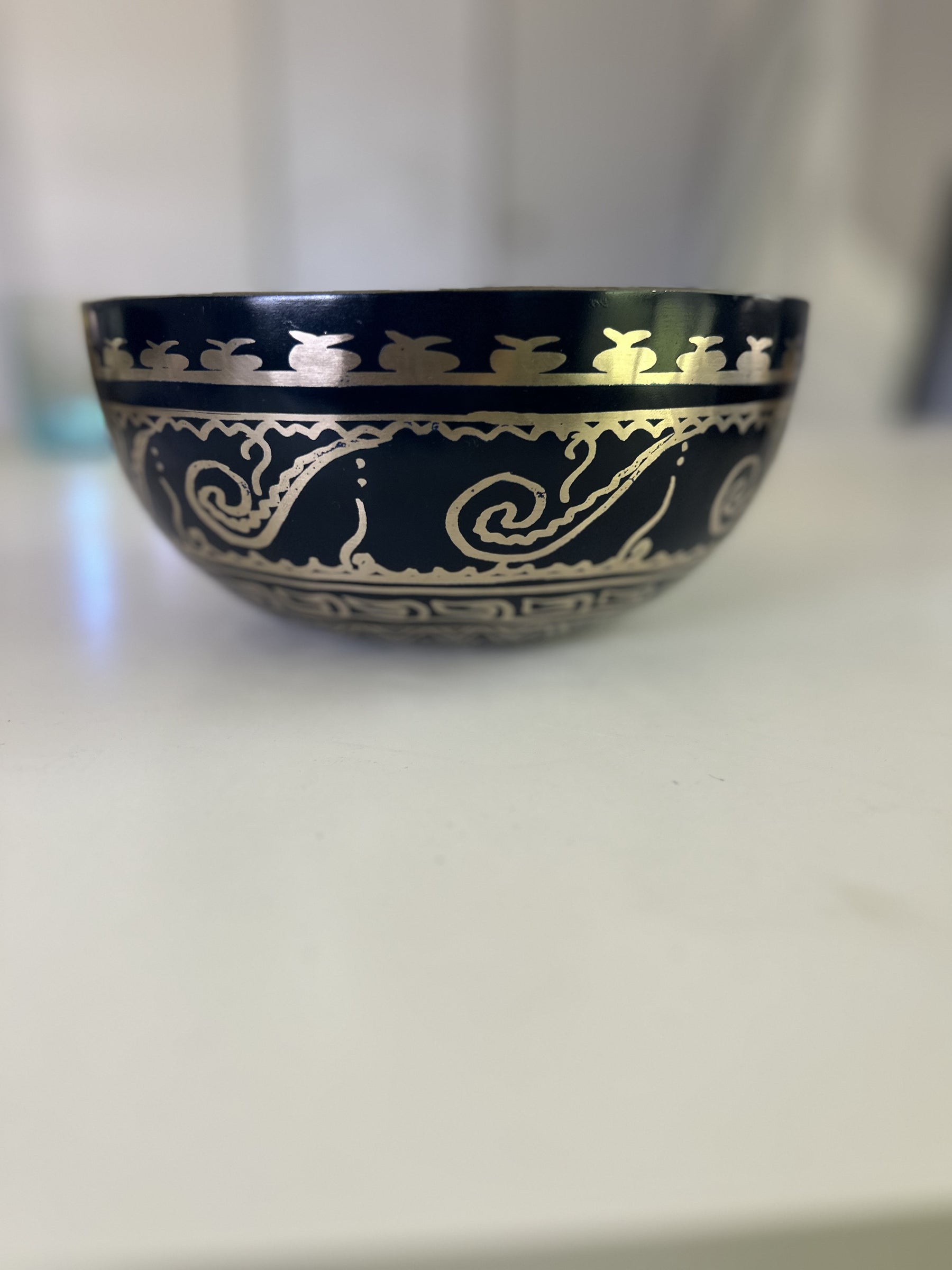 8.25 Inch Bronze C Sharp 3 One Of A Kind Singing Bowl CUSTOM-0004