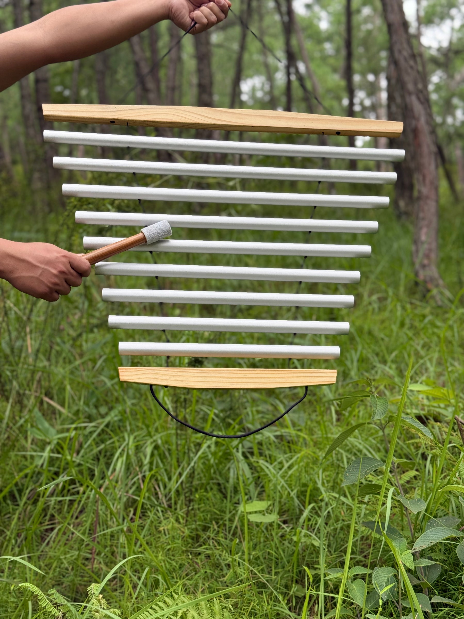 Clear Sky Swing Chime | D4, E4, F#4, A4, B4, D5, E5, F#5, A5: Open Air.