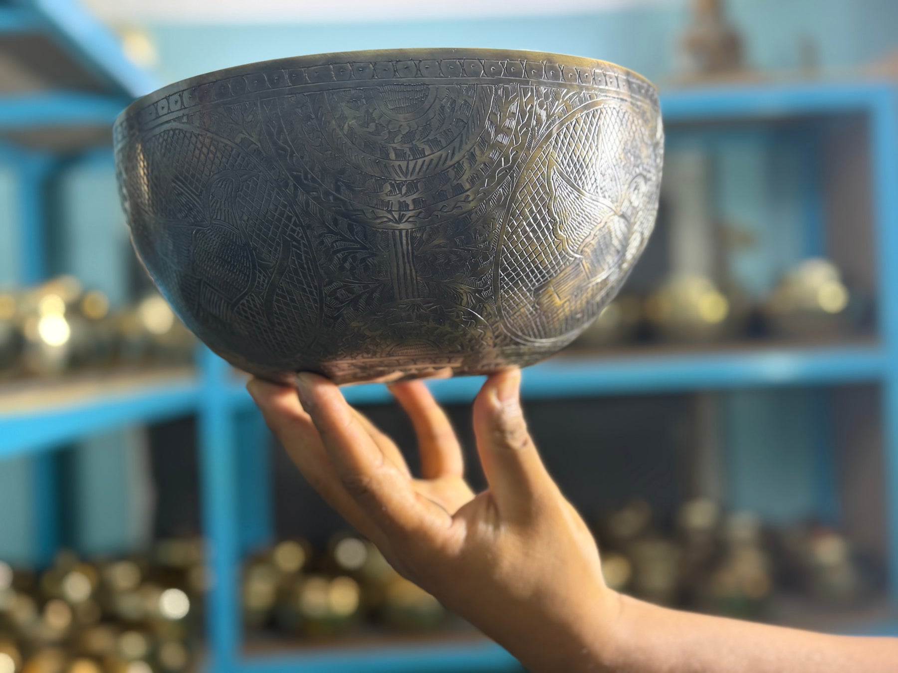 9.6" C Tone 3rd Octave Bronze 01150
