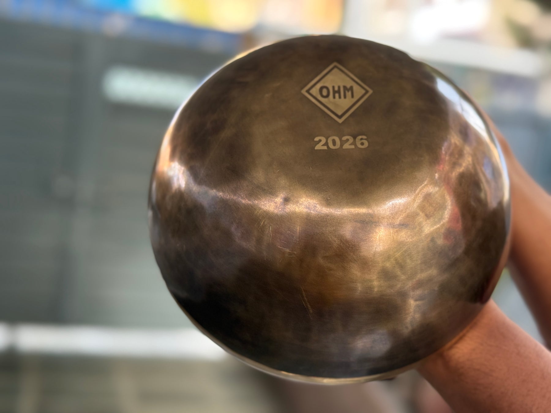 The Renewal Bowl: 9 Inch "New Years" Celebration Piece