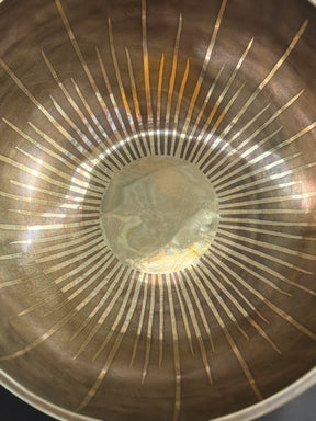 The Renewal Bowl: 9 Inch "New Years" Celebration Piece