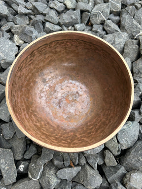 6.25" AfterGlow Twice Fired Bronze Singing Bowl