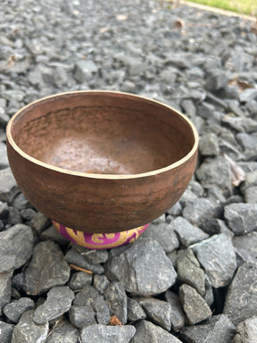 6.25" AfterGlow Twice Fired Bronze Singing Bowl