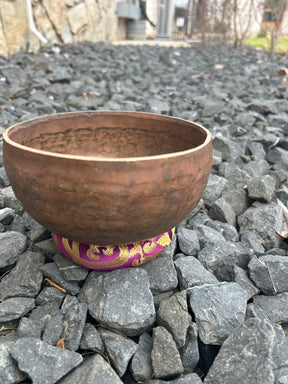 6.25" AfterGlow Twice Fired Bronze Singing Bowl