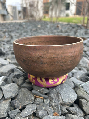 6.25" AfterGlow Twice Fired Bronze Singing Bowl