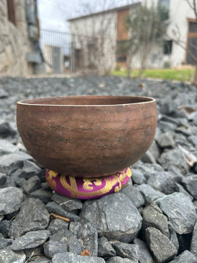 6.25" AfterGlow Twice Fired Bronze Singing Bowl