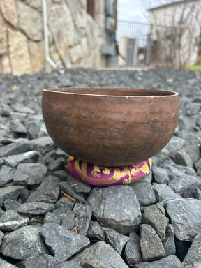 6.25" AfterGlow Twice Fired Bronze Singing Bowl