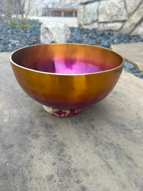 Sunrise Spiral Singing Bowl