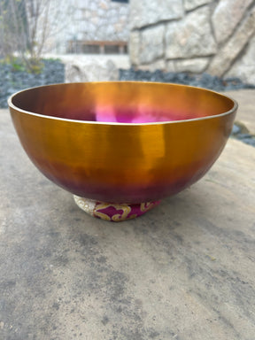 Sunrise Spiral Singing Bowl