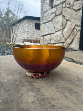 Sunrise Spiral Singing Bowl