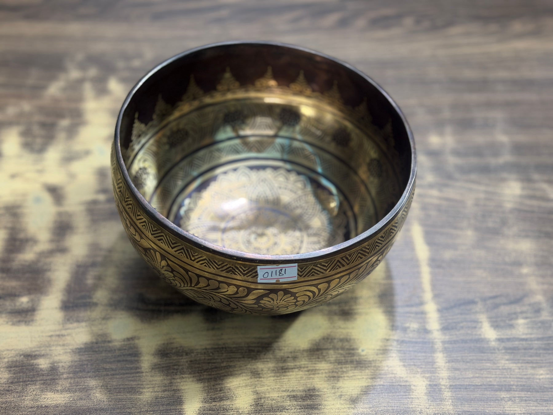 7.1" C Tone 4th Octave Bronze 01181