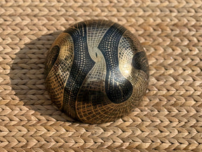 The Aether Bowl: 8 Inch Bell-Bronze Singing Bowl