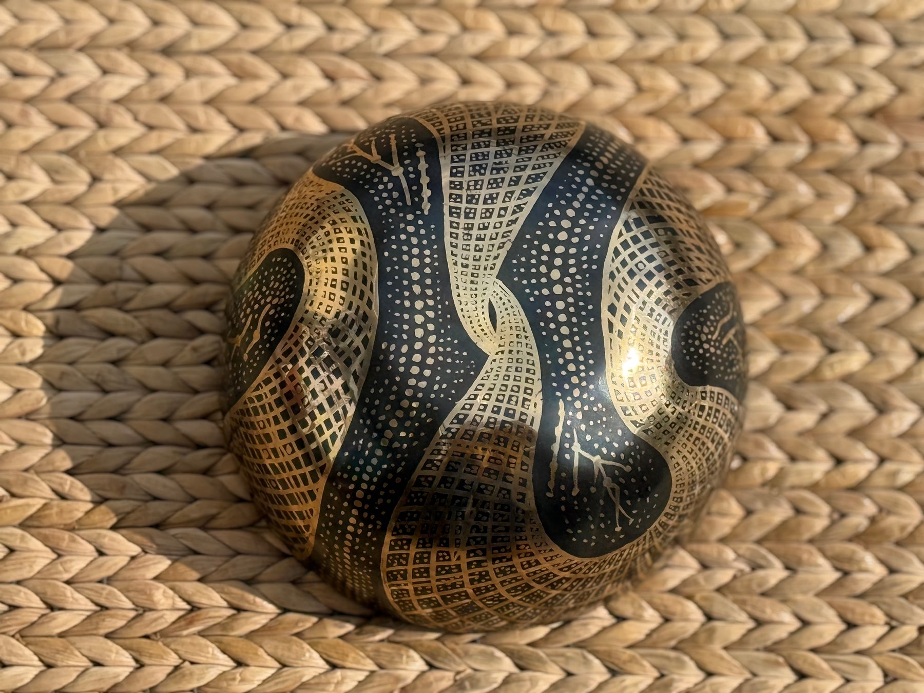 The Aether Bowl: 8 Inch Bell-Bronze Singing Bowl