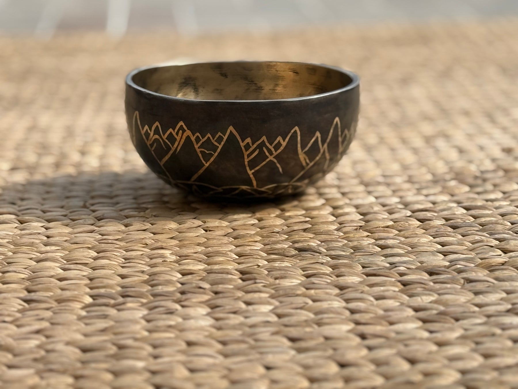 The Horizon Bowl: 6.5 Inch Bronze Handmade Limited Edition Singing Bowl