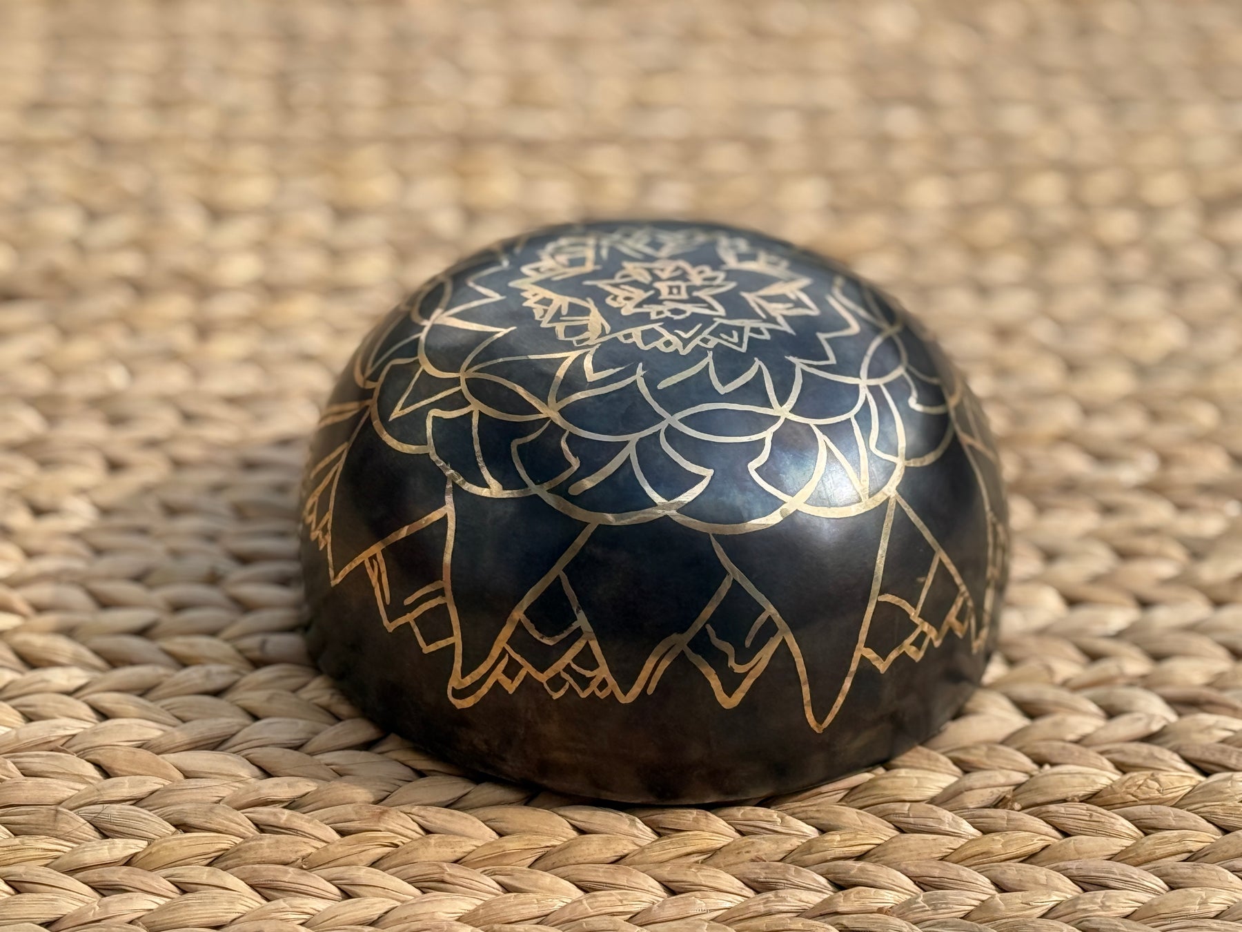 The Horizon Bowl: 6.5 Inch Bronze Handmade Limited Edition Singing Bowl