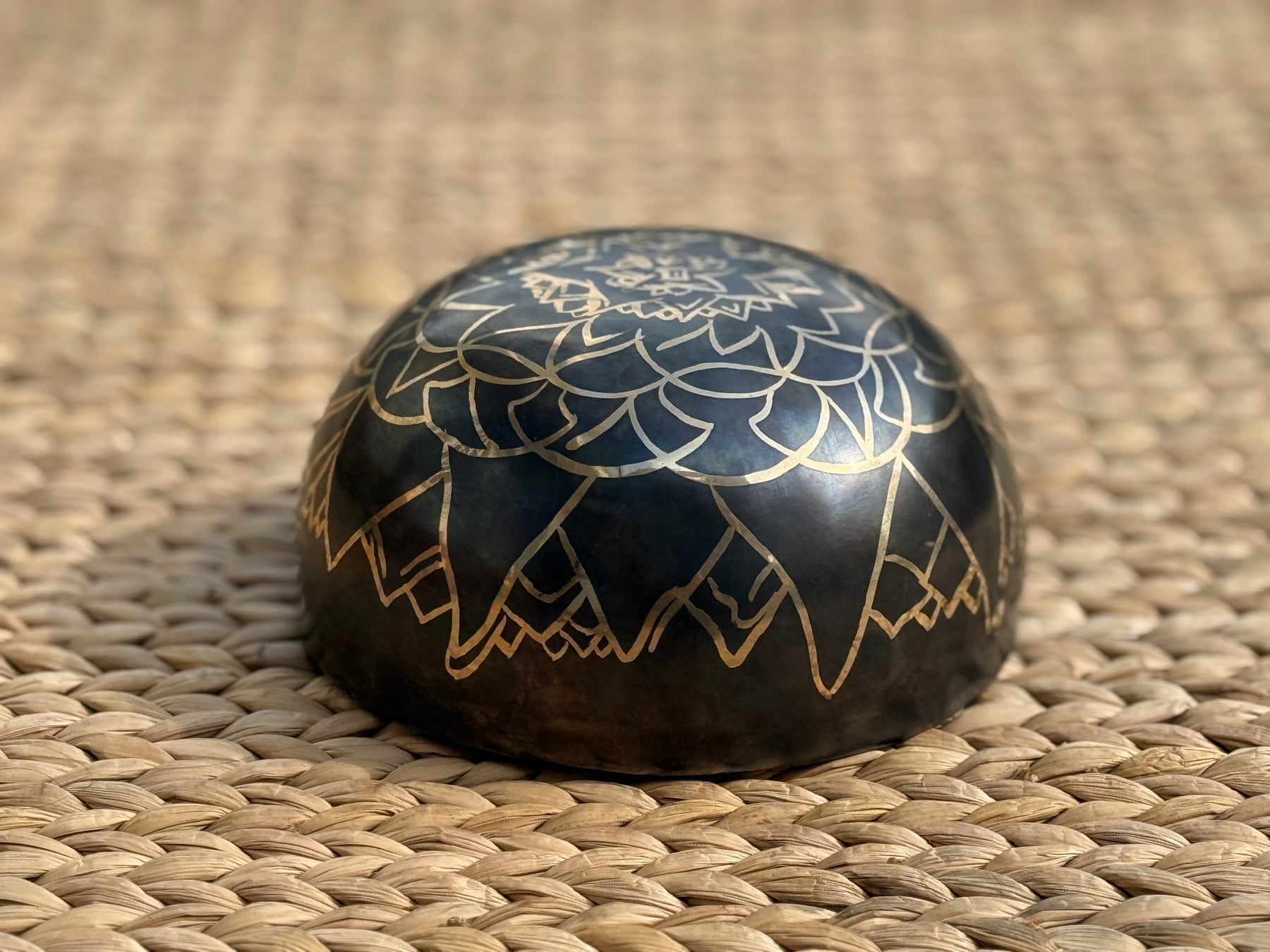 The Horizon Bowl: 6.5 Inch Bronze Handmade Limited Edition Singing Bowl