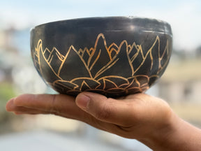 The Horizon Bowl: 6.5 Inch Bronze Handmade Limited Edition Singing Bowl