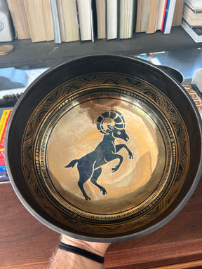 The Aries Singing Bowl - 9 inch Large | Handmade In Nepal