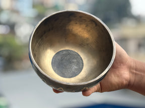 The Horizon Bowl: 6.5 Inch Bronze Handmade Limited Edition Singing Bowl