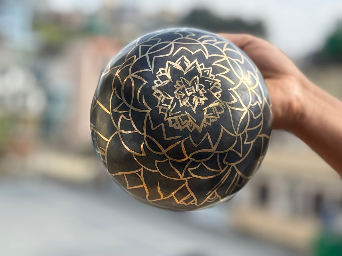 The Horizon Bowl: 6.5 Inch Bronze Handmade Limited Edition Singing Bowl