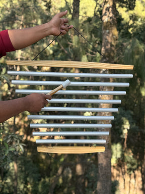Emerald Path Swing Chime | F4, G4, A4, B4, C5, D5, E5, F5, G5: Lydian Ascent