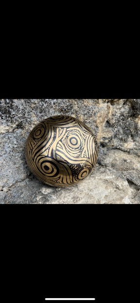 The Vortex Bowl: 9 Inch Heart Chakra Bronze Singing Bowl I PAUSE Breathwork and Ohm Store