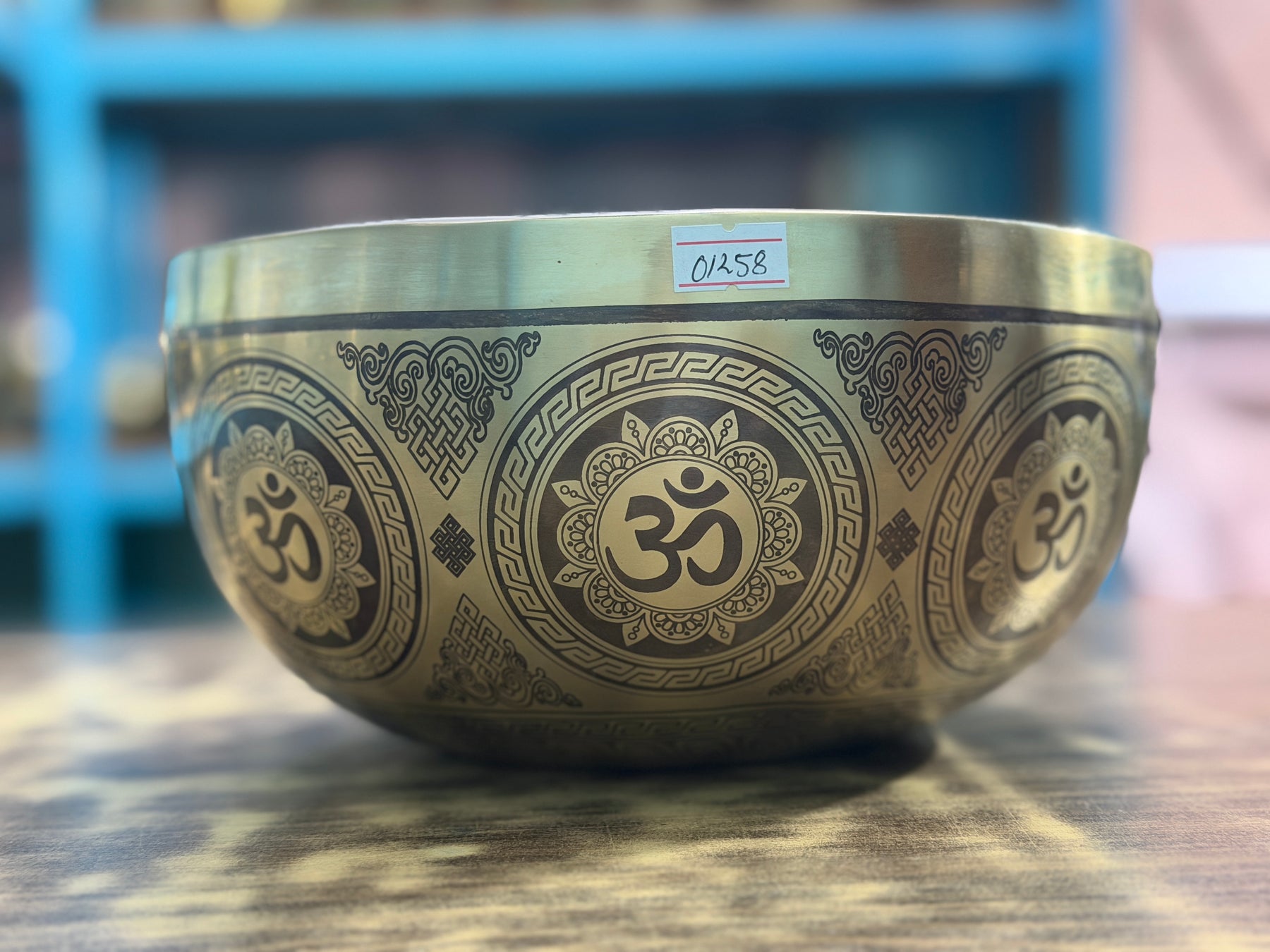 8.9" D# Tone 3rd Octave Bronze 01258