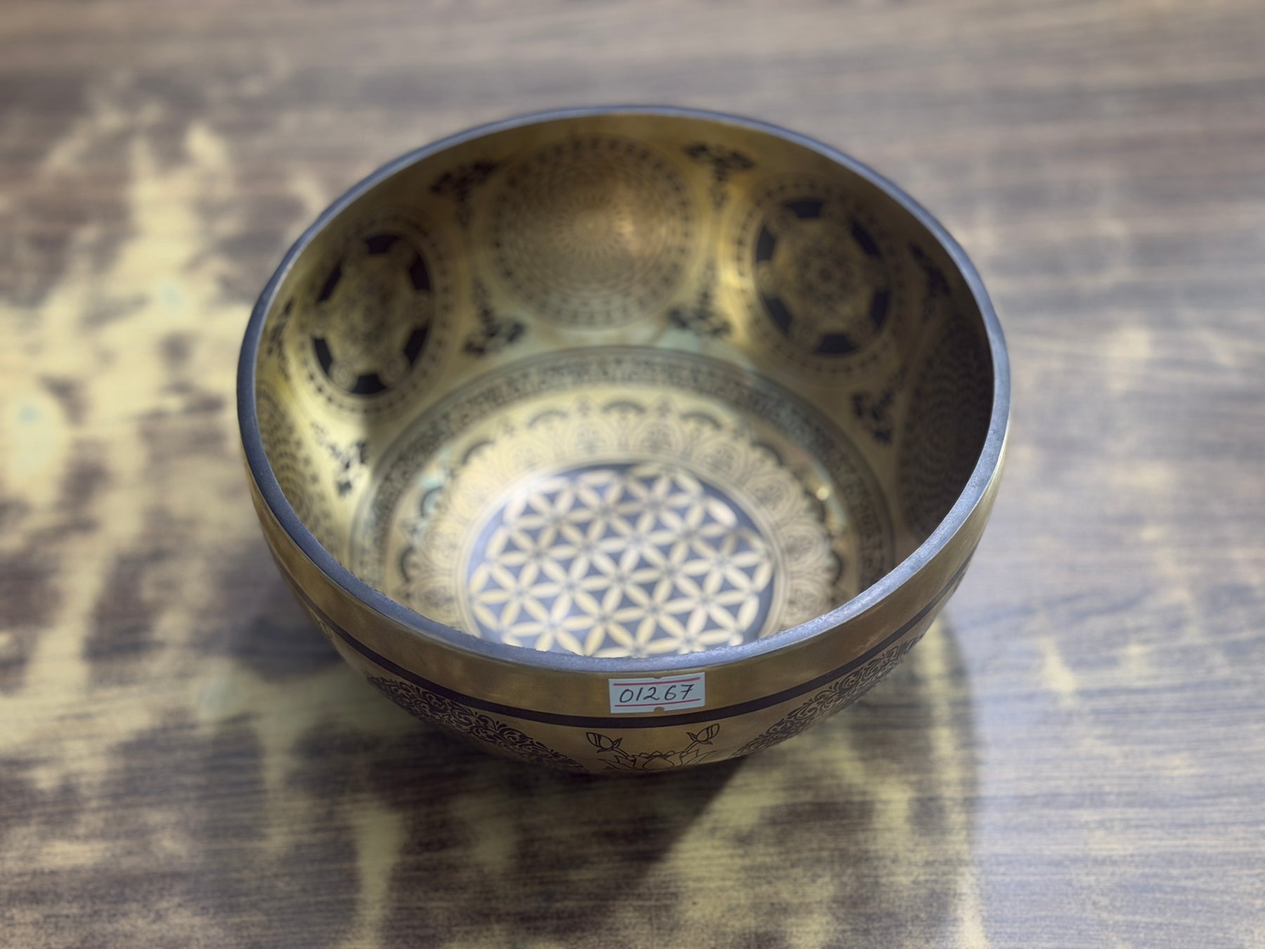 7.5" C Tone 4th Octave Bronze 01267