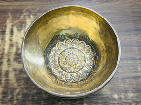 Thunder Dragon Singing Bowl I 12 Inch HandPainted Limited Edition Masterpiece Bowl