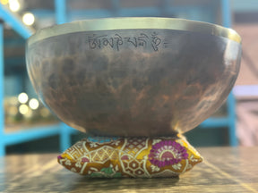 13 Inch Bronze Longevity Bowl I Large Format Second Octave Singing Bowl