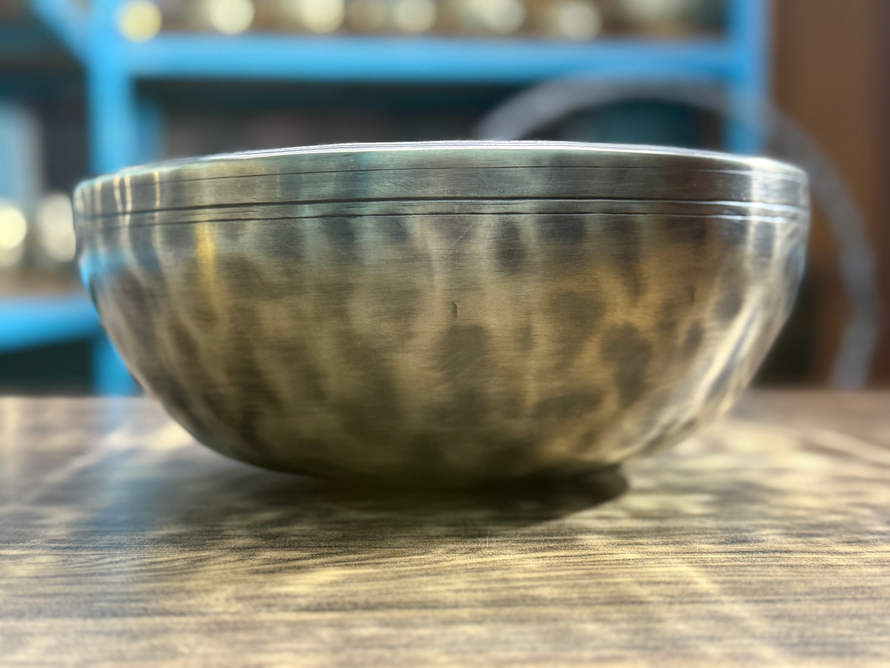 11 Inch Extra Thick Rim Handmade Lingam Bowl I Limited Edition Bowl