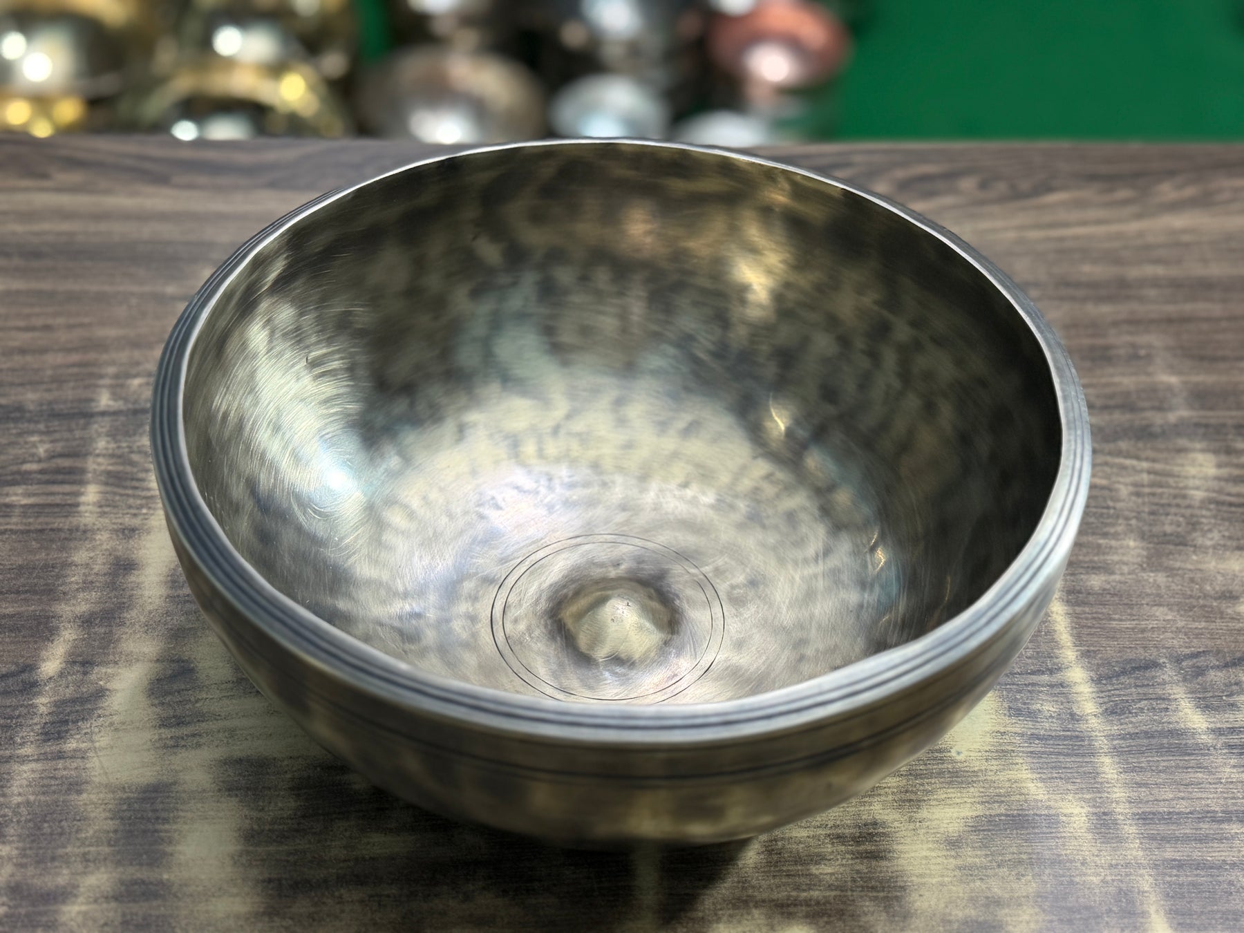 11 Inch Extra Thick Rim Handmade Lingam Bowl I Limited Edition Bowl