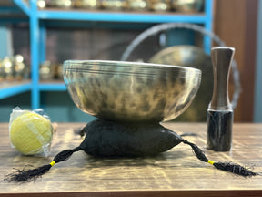 11 Inch Extra Thick Rim Handmade Lingam Bowl I Limited Edition Bowl