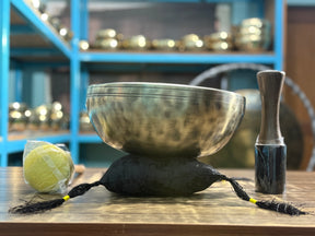 11 Inch Extra Thick Rim Handmade Lingam Bowl I Limited Edition Bowl