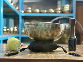11 Inch Extra Thick Rim Handmade Lingam Bowl I Limited Edition Bowl